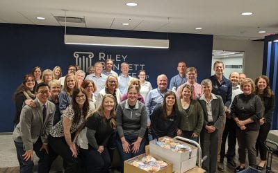 RBE Celebrates its 40th Anniversary by Participating in the United Way Kit Build Program