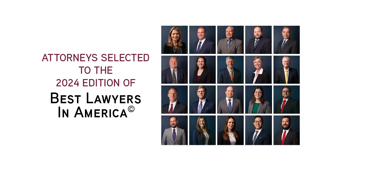 Riley Egloff Announces 2024 Best Lawyers Honorees Riley