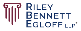 Riley Bennett Egloff is a law firm serving businesses throughout Indiana. This is their logo.